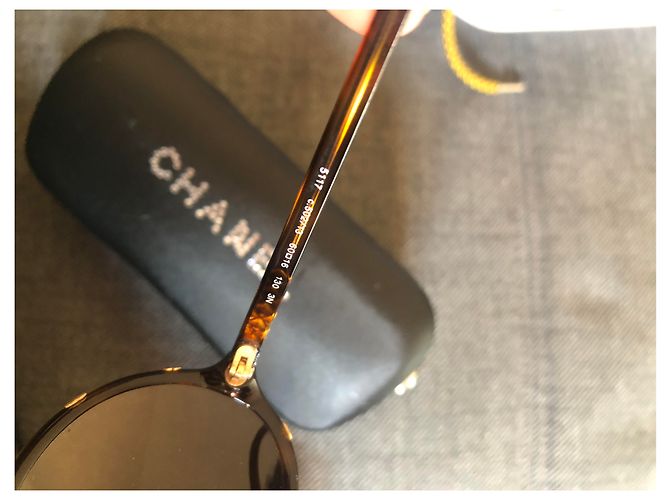 Chanel Occhiali da sole Marrone - vista 5