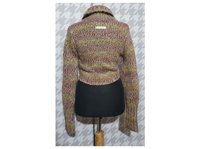 Cárdigan Dkny de Lana y Acrílico Multicolor Talla S - vista 4