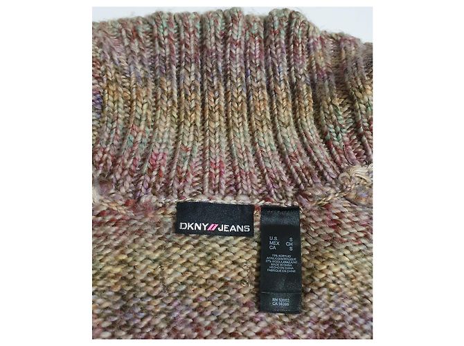 Cárdigan Dkny de Lana y Acrílico Multicolor Talla S - vista 5