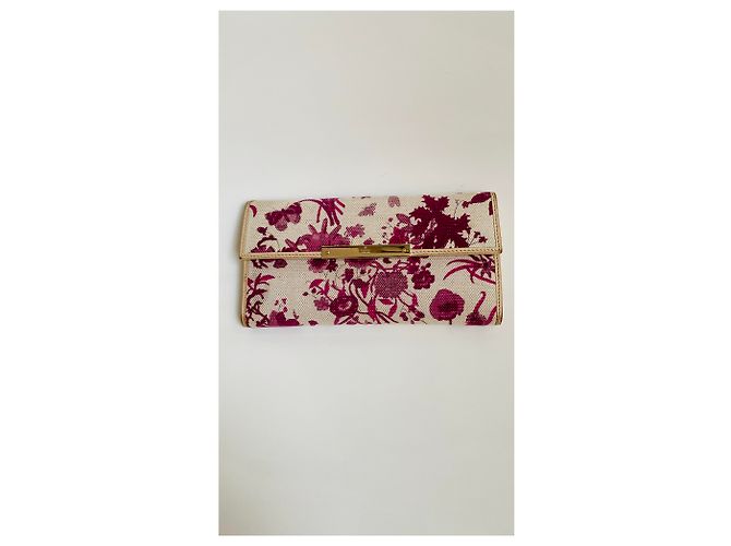 Ophidia Set Borsa e Portafoglio Gucci Rosso Cognac Bordò Crema - vista 17