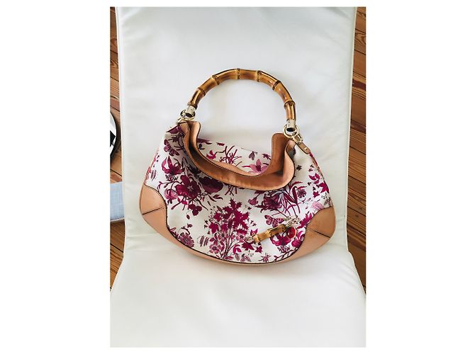 Ophidia Set Borsa e Portafoglio Gucci Rosso Cognac Bordò Crema - vista 2