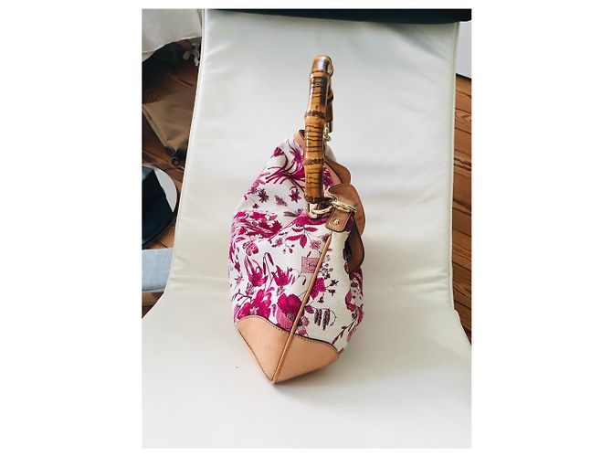 Ophidia Set Borsa e Portafoglio Gucci Rosso Cognac Bordò Crema - vista 4