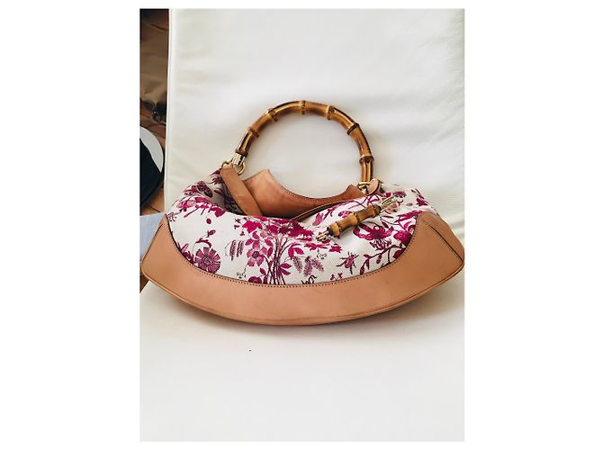 Ophidia Set Borsa e Portafoglio Gucci Rosso Cognac Bordò Crema - vista 5