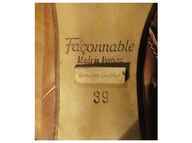Botines Façonnable p 39 Marrón claro - vista 7