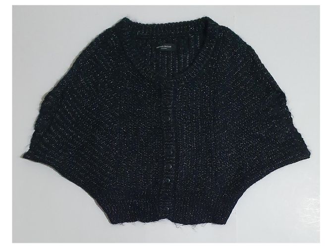 Bruuns Bazaar Cardigan Schwarz Mohair Nylon - Ansicht 2