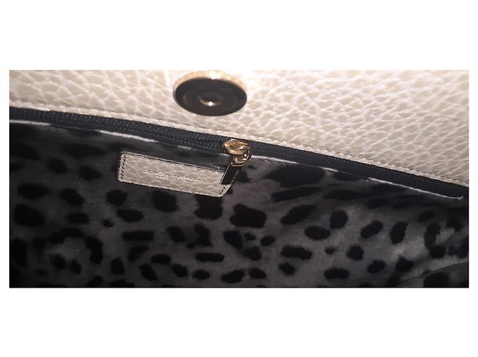 Dolce & Gabbana Borsa Sicily in pelle crema Crudo - vista 5