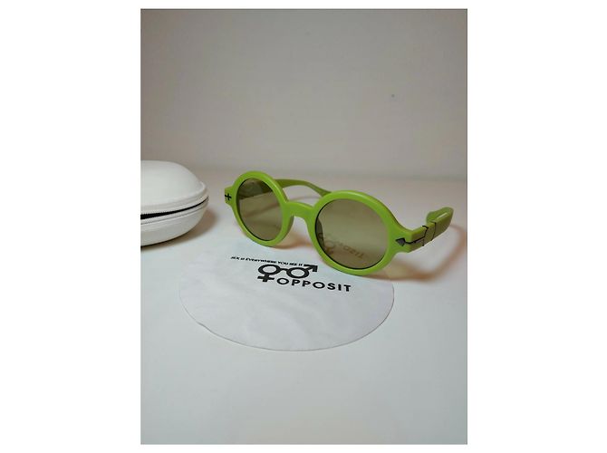 Autre Marque Gafas de sol opposit verde Verde claro - vista 2