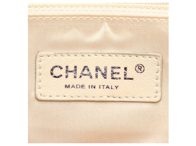 Mademoiselle Chanel Red East / West Lammfell Leder Einkaufstasche Rot - Ansicht 6