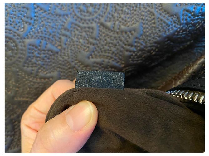 Borsa a mano Louis Vuitton Antheia Hobo Marrone Scuro Agnello - vista 8