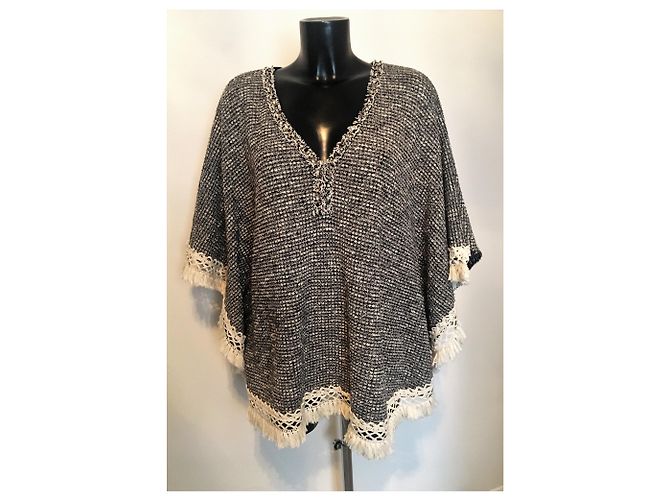 Autre Marque Túnica estilo Pancho Laurie & Joe de viscosa Multicolor - vista 2