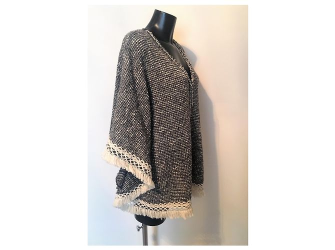 Autre Marque Túnica estilo Pancho Laurie & Joe de viscosa Multicolor - vista 3