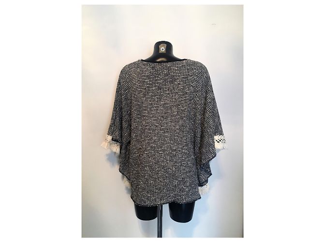 Autre Marque Túnica estilo Pancho Laurie & Joe de viscosa Multicolor - vista 4