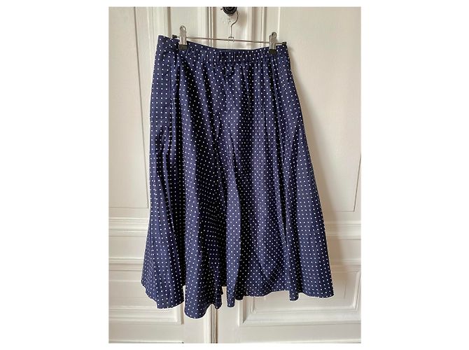 Uniqlo Falda midi abotonada - vista 4