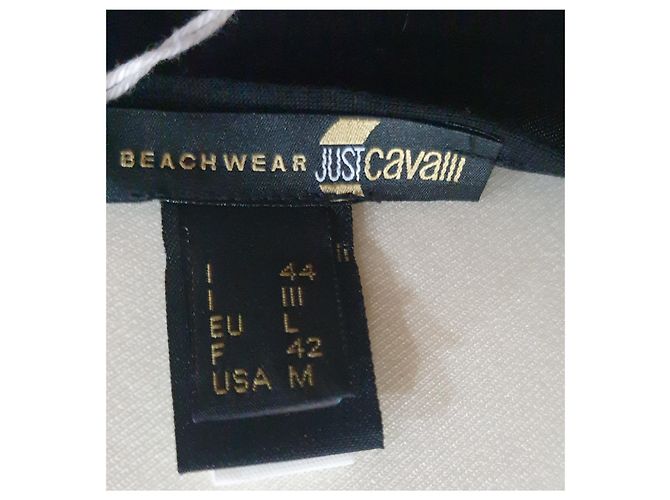 Just Cavalli Schwarzes Cavalli-Kleid mit Kette - Ansicht 7