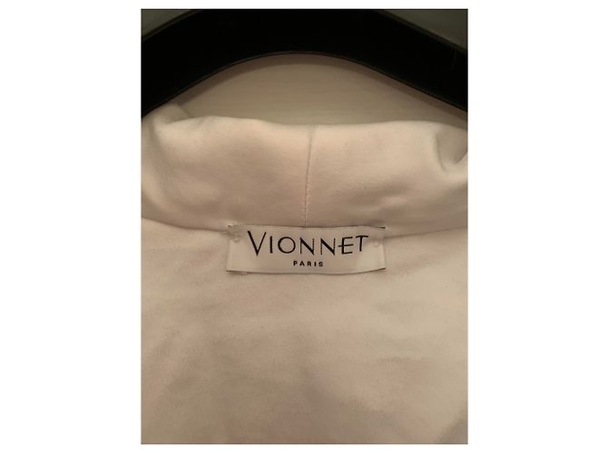 Abrigo de mohair gris Vionnet - vista 3
