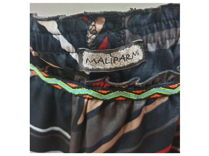 Maliparmi multicolor patterned trousers Multiple colors - view 10