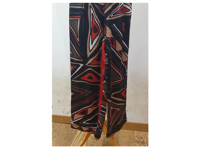 Maliparmi multicolor patterned trousers Multiple colors - view 4