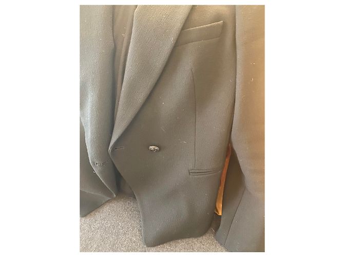 Blazer Balmain de lana negro - vista 3