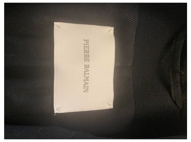 Blazer Balmain de lana negro - vista 5