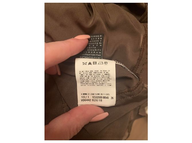Vestito lungo monospalla Just Cavalli Marrone Chiaro Viscosa - vista 6