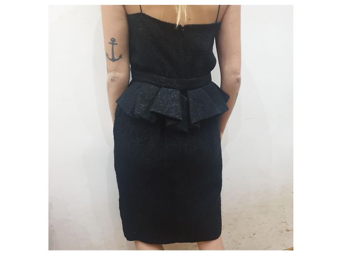 Bottega Veneta Abendkleid Schwarz - Ansicht 10