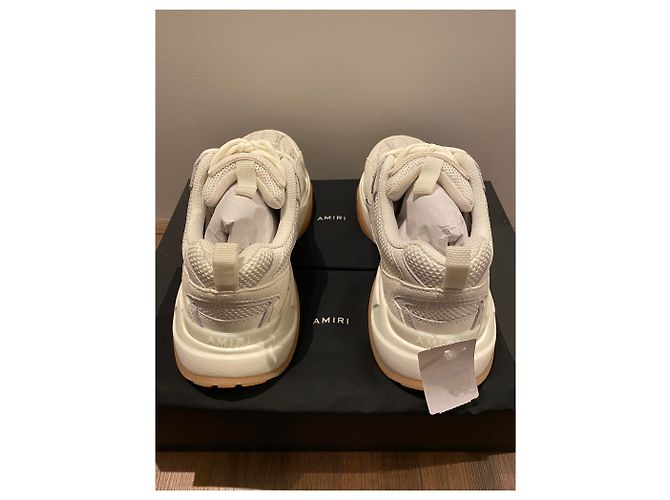 Taglia Amiri Bone Runner 42 Bianco - vista 6