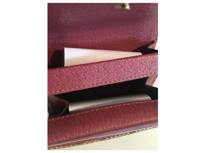 Ophidia Gucci Purses, wallets, cases Brown Beige Fuschia - view 6