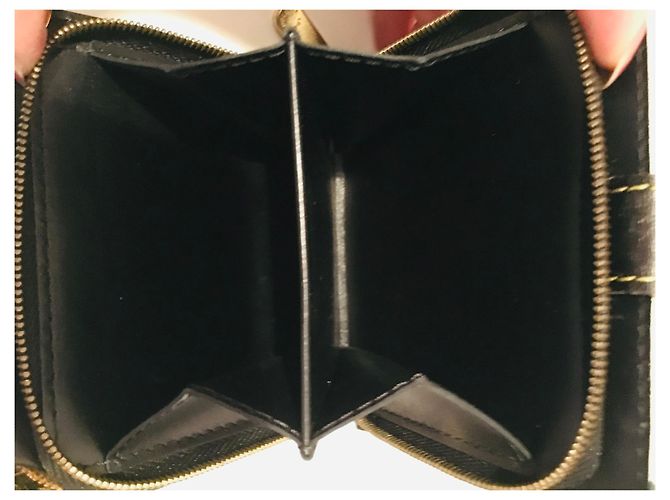 Louis Vuitton Purses, wallets, cases Black Cognac Gold hardware - view 11