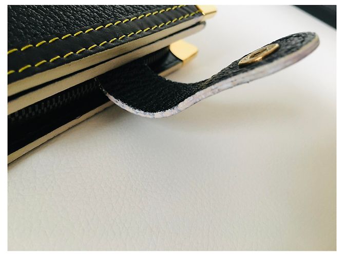Louis Vuitton Purses, wallets, cases Black Cognac Gold hardware - view 19