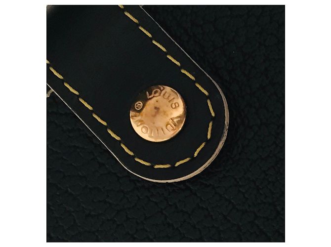 Louis Vuitton Purses, wallets, cases Black Cognac Gold hardware - view 3