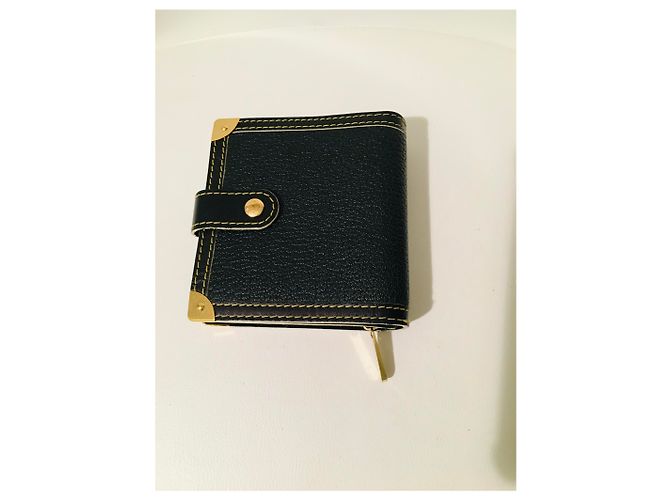 Louis Vuitton Purses, wallets, cases Black Cognac Gold hardware - view 7