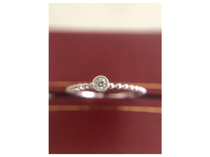 Djula Solitaire Anhänger und Kette. Einsamer Ring Silber - Ansicht 5