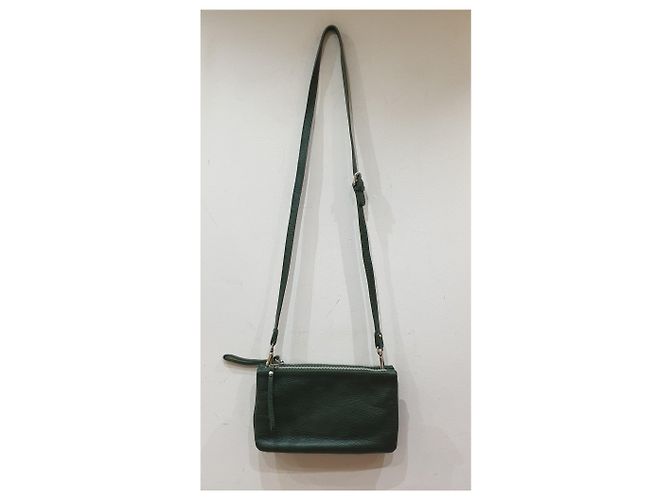 Gianni Chiarini tracolla multitasche Verde scuro - vista 2