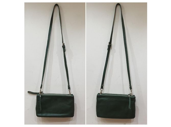 Gianni Chiarini tracolla multitasche Verde scuro - vista 8