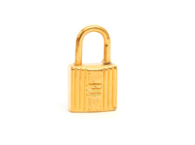 Hermès LOCKER NANO KELLY Dorado - vista 2