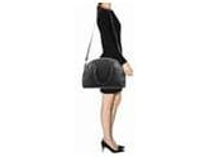 Borsa Christian Louboutin in pelle nera con rivetti argento Nero - vista 12
