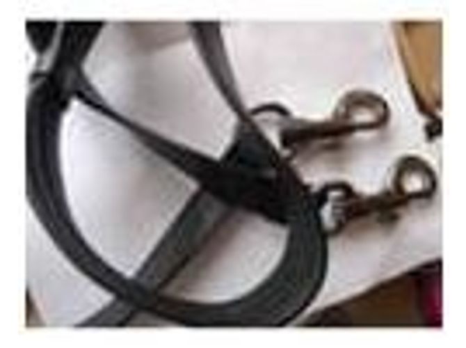 Borsa Christian Louboutin in pelle nera con rivetti argento Nero - vista 13