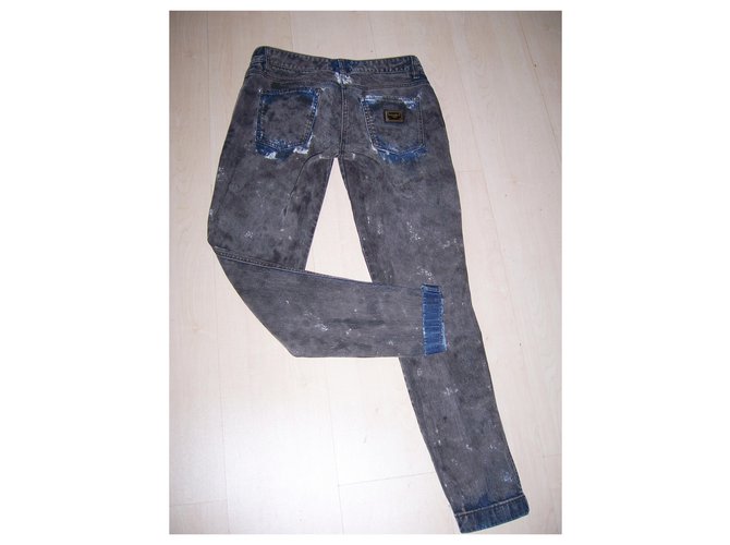 Vaqueros Dolce & Gabbana en denim gris - vista 12
