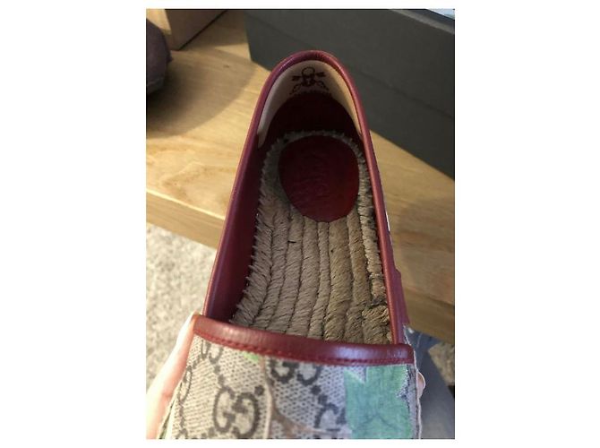 Espadrillas Gucci in pelle multicolore 37.5 - vista 5
