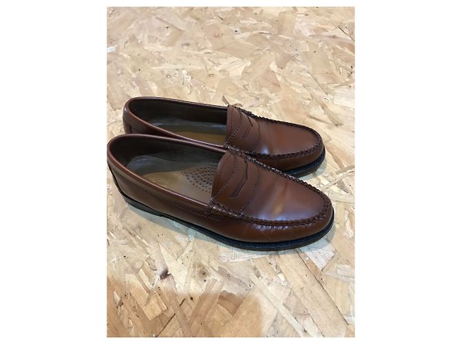Autre Marque Mocassini G.H Bass Weejuns Pelle Marrone - vista 2