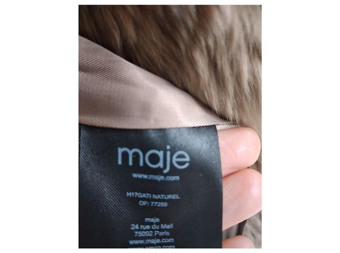 Maje rabbit fur - view 16