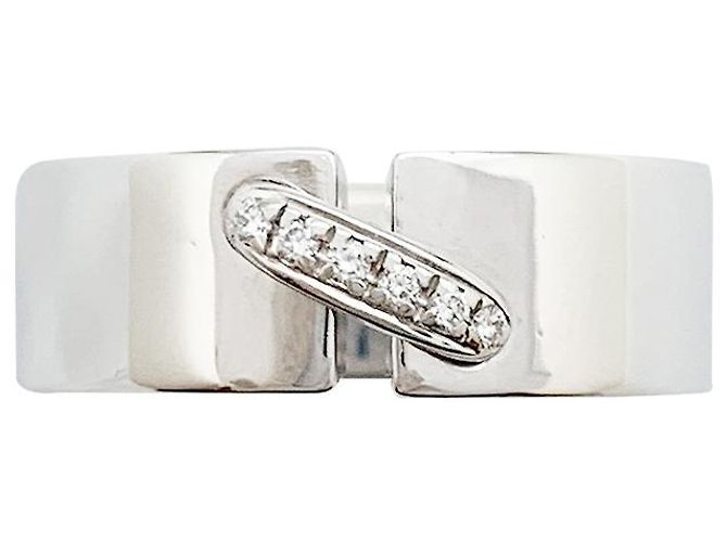 Chaumet "Liens" Ring aus Weißgold und Diamanten. - vista 2