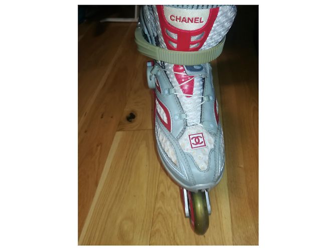 Rollerblades Chanel collector Red Beige Grey - view 13