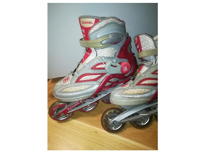 Rollerblades Chanel collector Red Beige Grey - view 5