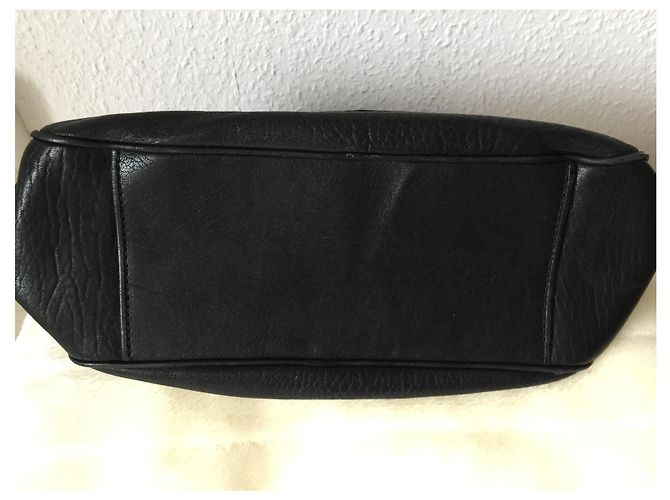 Borsa a mano Dolce & Gabbana Olivia in pelle nera con volant Nero - vista 6