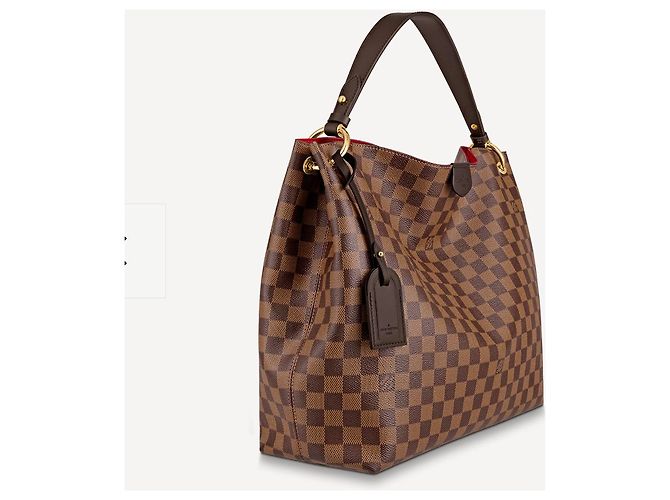 Louis Vuitton LV Graceful MM più damier Marrone - vista 3