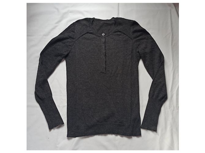 Suéter Isabel Marant Gris Oscuro de Angora Gris antracita - vista 3