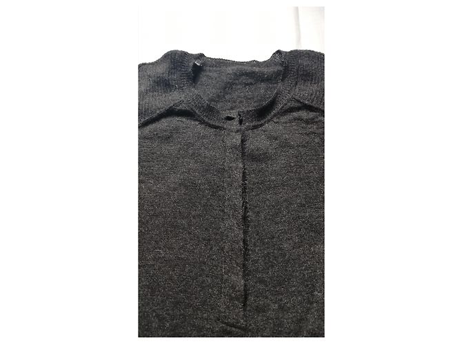 Suéter Isabel Marant Gris Oscuro de Angora Gris antracita - vista 5