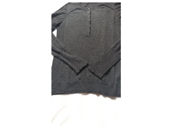 Suéter Isabel Marant Gris Oscuro de Angora Gris antracita - vista 7