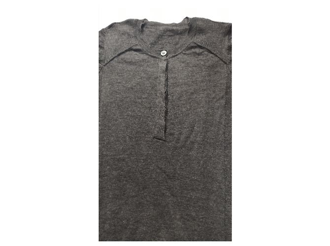 Suéter Isabel Marant Gris Oscuro de Angora Gris antracita - vista 8